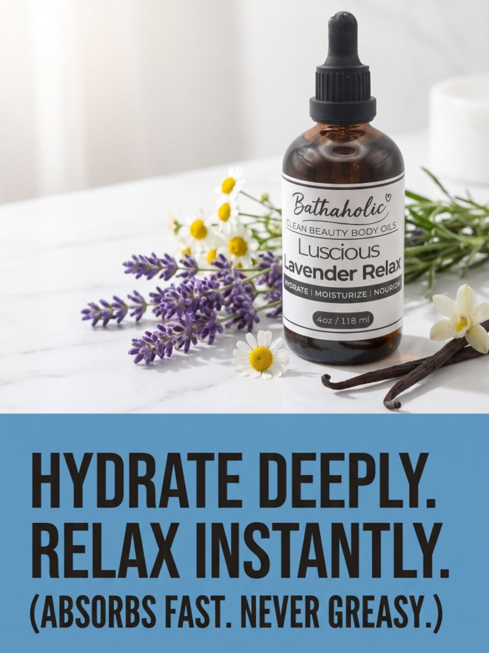 Luscious Lavender Relax Body Oil